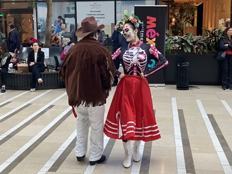 Folklore dance from the North of Mexico