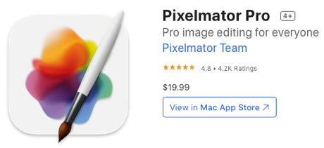 Pixelmator Pro with 50% discount