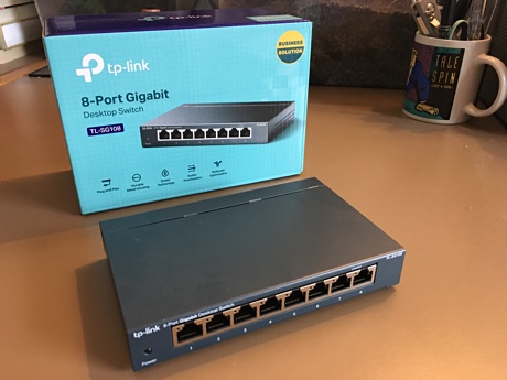 8-port gigabit desktop switch TP-Link TL-SG108