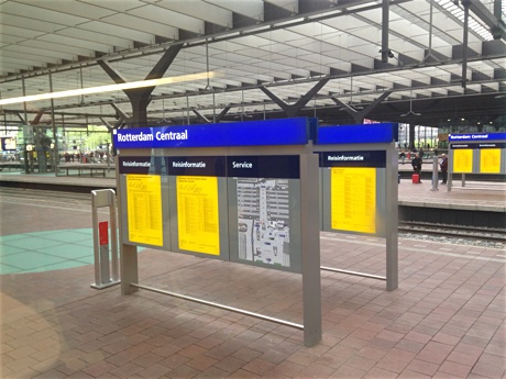 Train station "Rotterdam Centraal"