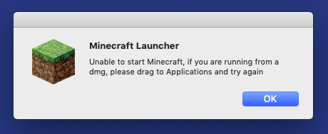 Minecraft Launcher unable to start Minecraft