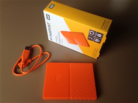 WD My Passport 2TB orange